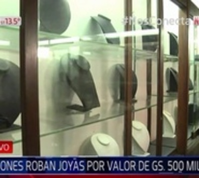 Asaltan joyería y se llevan objetos por G. 500 millones - Paraguay.com