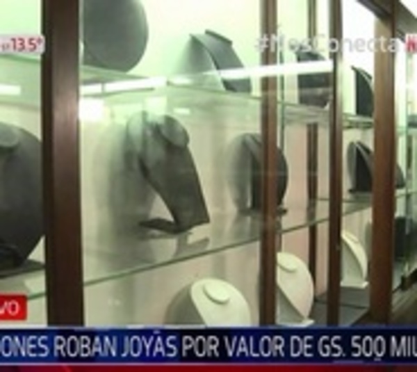 Asaltan joyería y se llevan objetos por G. 500 millones - Paraguay.com