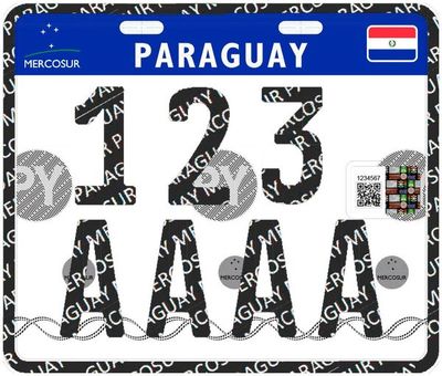 Cuestionan alto precio de chapa Mercosur para motocicletas en ciudades fronterizas