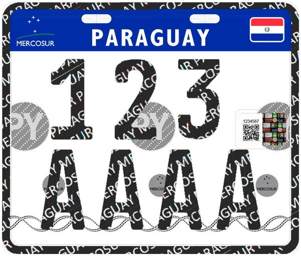 Cuestionan alto precio de chapa Mercosur para motocicletas en ciudades fronterizas