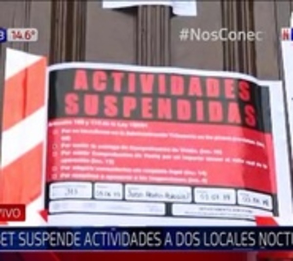 Cierran dos locales nocturnos en Asunción por no emitir facturas - Paraguay.com