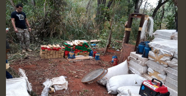 Amambay: Más de dos toneladas de marihuana destruidas - ADN Paraguayo