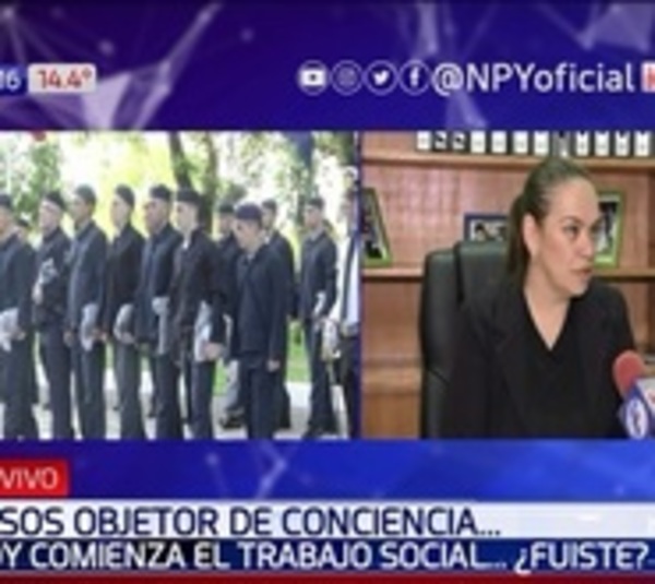 SMO: Arranca servicio sustitutivo para objetores de conciencia - Paraguay.com
