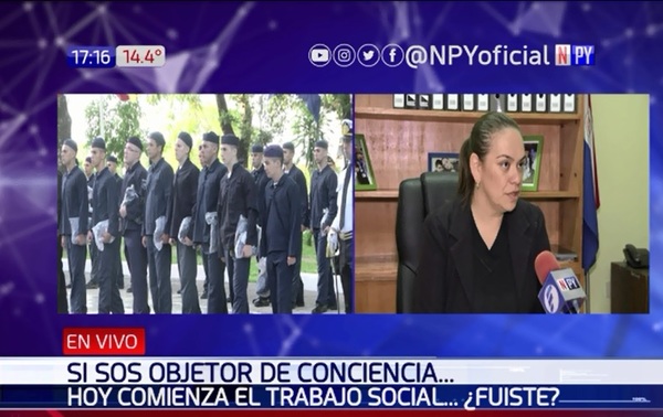 Arranca servicio sustitutivo para objetores de conciencia | Noticias Paraguay