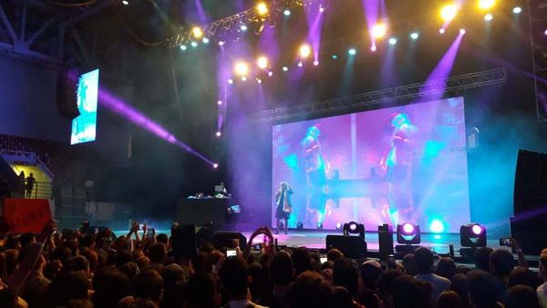 Paulo Londra llenó de trap Asunción