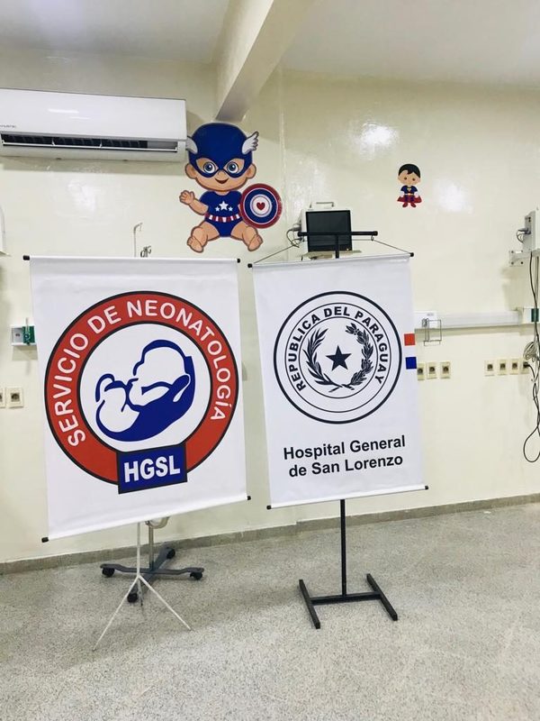 Hospital General de Calle'i: Reinauguran neonatología | San Lorenzo Py