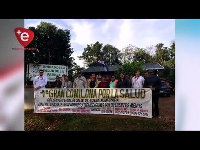 GRAN COMILONA POR LA SALUD EN NVA. ALBORADA