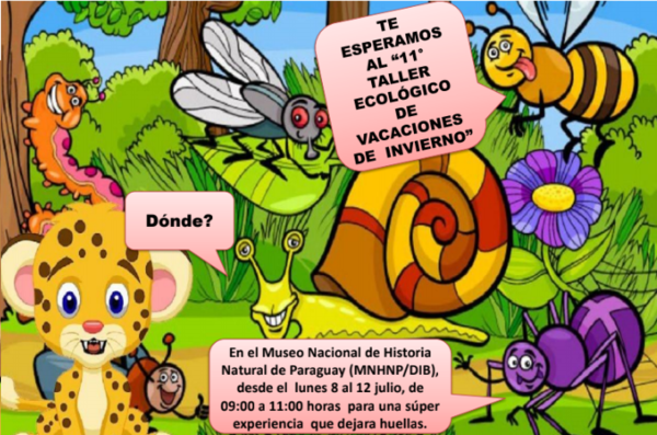 Colonia de vacaciones con mini talleres ecológicos para niños y adultos - ADN Paraguayo