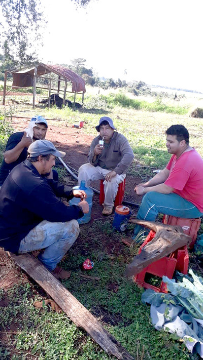 Preparan un día de campo en finca modelo de Minga Guazú