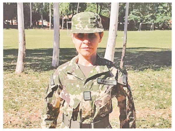 La exjueza de la TV se convirtió en militar