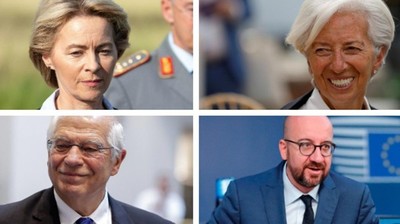 Úrsula Von der Leyen, Michel, Lagarde y Borrell, nuevos altos cargos de la UE | .::Agencia IP::.