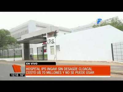 El Hospital IPS Ingavi sin desagüe cloacal