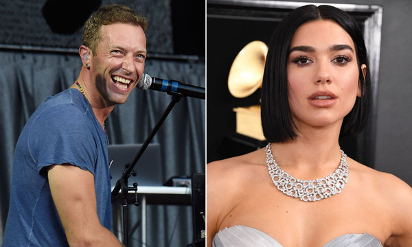 Chris Martin niega los rumores de relación con Dua Lipa