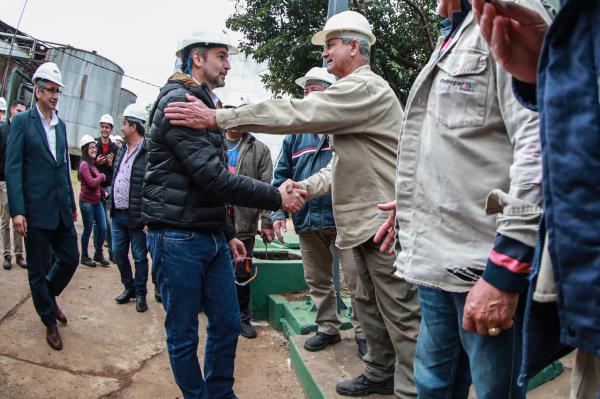 Presidente habilita modernización de planta alcoholera y ratifica apoyo a productores de caña dulce