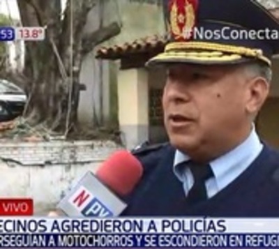 Vecinos agreden a Linces y liberan a presuntos motochorros - Paraguay.com