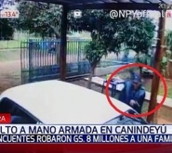 Violento asalto a mano armada en Canindeyú  - Paraguay.com