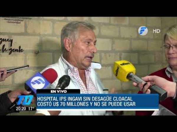 Hospital Ingavi de IPS sin desagüe cloacal