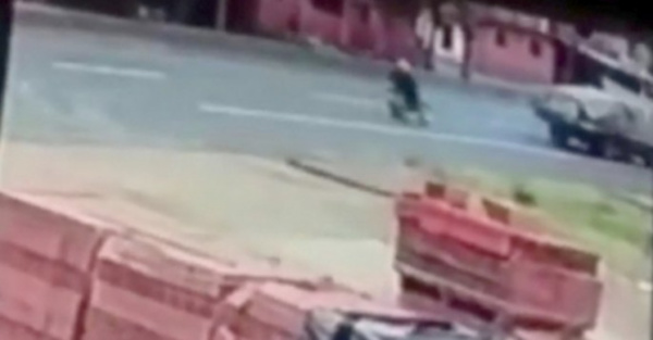 Motoqueiro sin casco se reventó ha omano