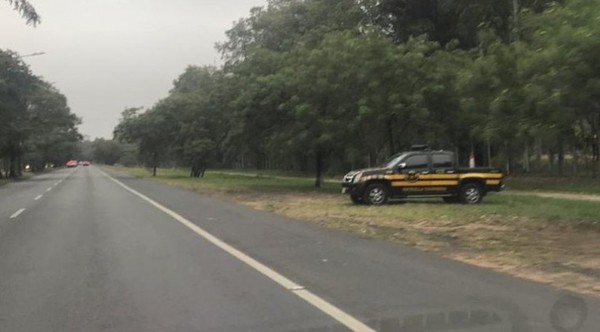 Caminera 'caza' a los que circulan a más de 60 km/h sobre la Avda. Pettirossi