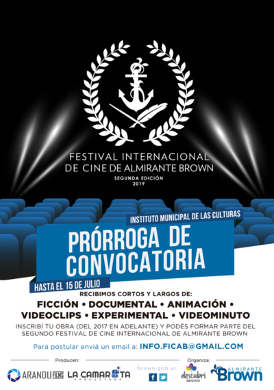 Convocan a cineastas y audiovisualistas a Festival de Cine Almirante Brown | .::Agencia IP::.