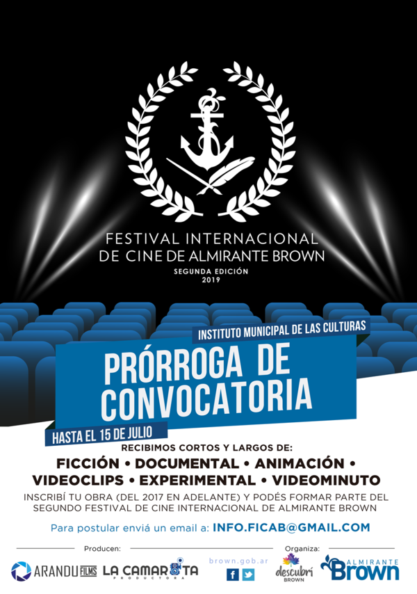 Convocan a cineastas y audiovisualistas a Festival de Cine Almirante Brown | .::Agencia IP::.