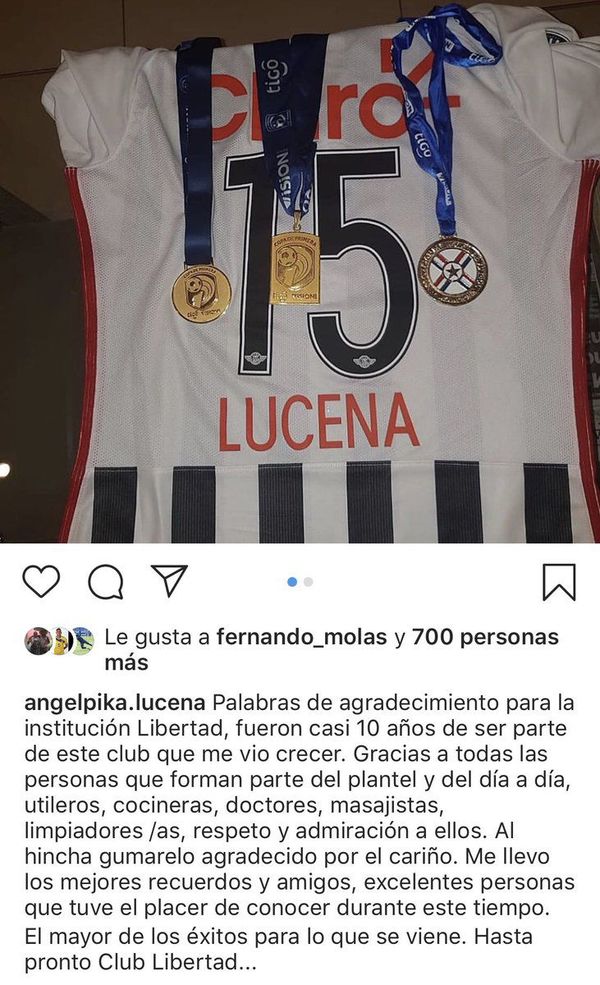 La despedida de Cardozo Lucena - Fútbol - ABC Color