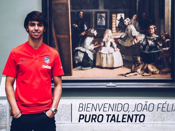 Joao Félix firma con el Atlético de Madrid