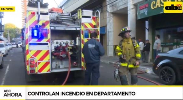 Controlan incendio en el centro de Asunción - Nacionales - ABC Color