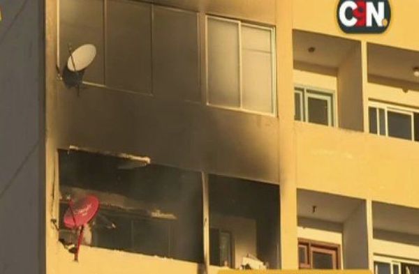Bomberos controlan incendio en el centro