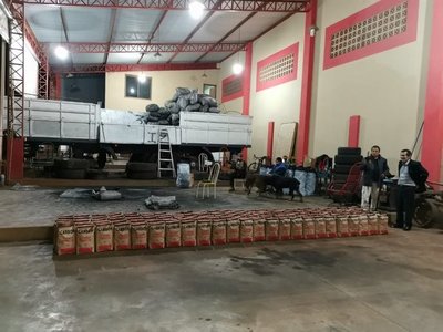 Allanan depósito que servía para acondicionar rodados con doble fondo