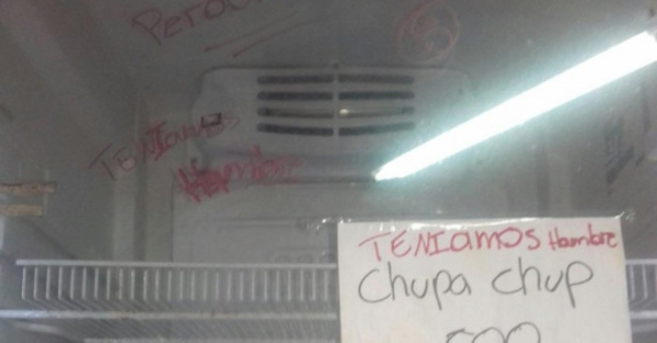 Robaron cantina: “Teníamos hambre”