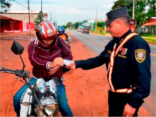 En Luque, lanzan operativo para acabar con motochorros