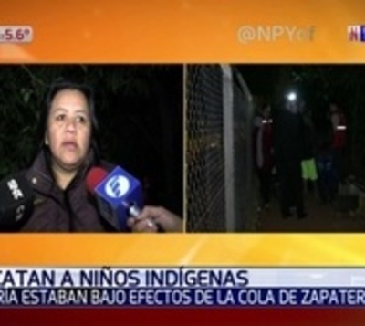 Rescatan a decenas de niños indígenas  - Paraguay.com
