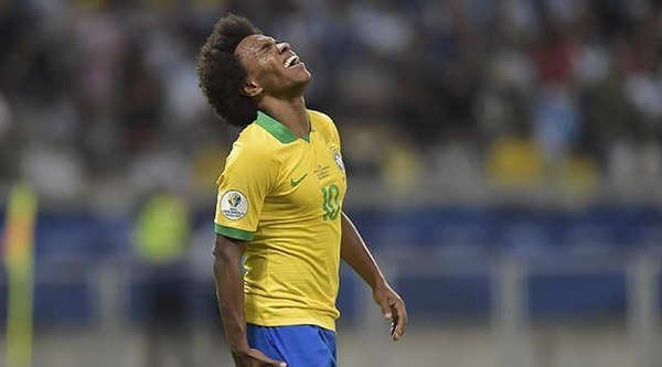 HOY / Brasil pierde por lesión a delantero Willian para la final de la Copa América