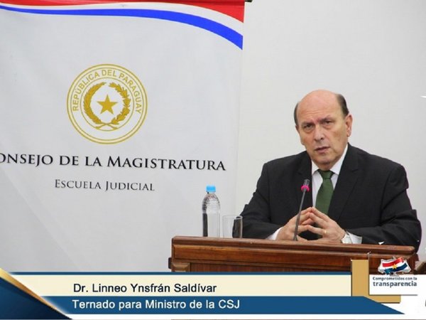 Linneo Ynsfrán asegura que no renunciará a la terna para la Corte