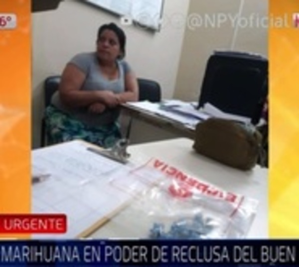 Hallan droga en presa de Buen Pastor que visitó a su pareja de Tacumbú - Paraguay.com
