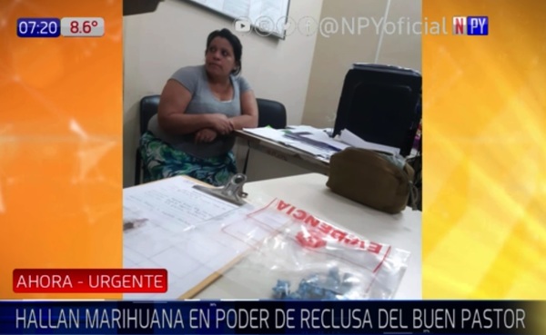 Presa trasladó drogas de la cárcel de Tacumbú a Buen Pastor | Noticias Paraguay