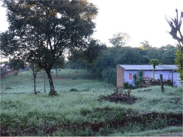 Se registran primeras heladas en el sur del país