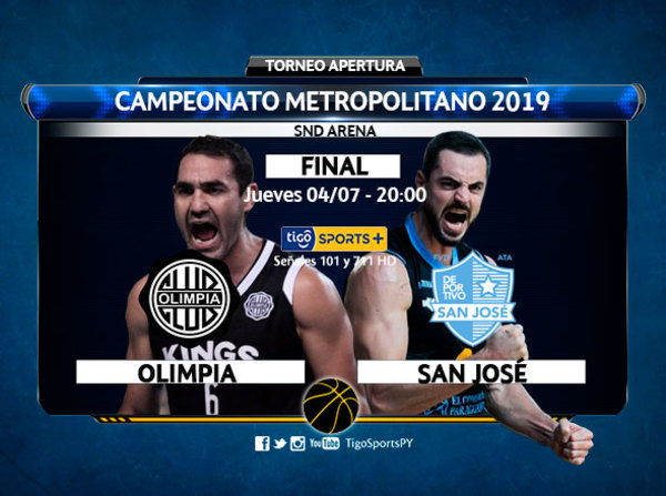 Olimpia, con ventaja, recibe a San José
