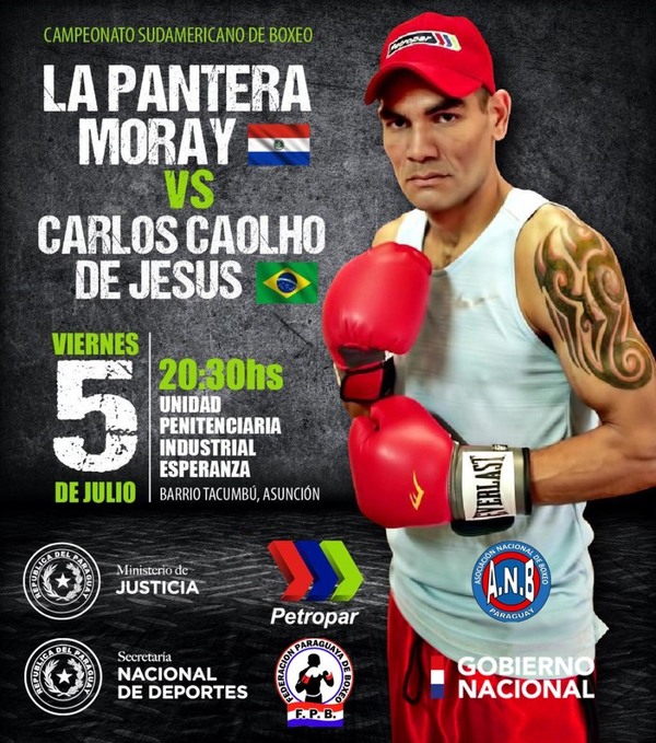 “La Pantera” Moray peleará este viernes el Sudamericano de Boxeo | .::Agencia IP::.