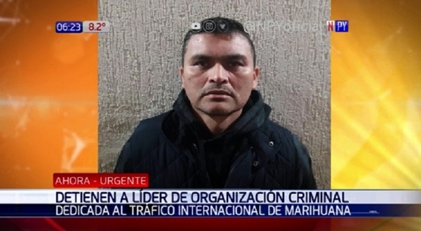 Capturan a jefe de banda de narcotraficantes | Noticias Paraguay