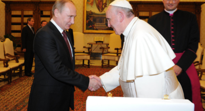 El papa y Putin se reunieron durante casi una hora en el Vaticano | .::Agencia IP::.