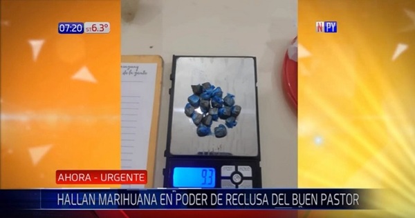 Interna esconde 17 "moños" de marihuana en sus partes íntimas