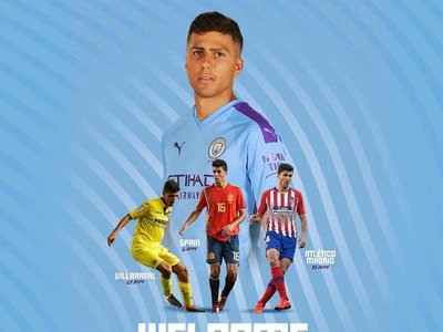 El Manchester City oficializa la contratación de Rodrigo por cinco años