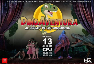 “Dino Aventura” llega en estas vacaciones de invierno » Ñanduti