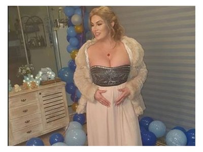 Lilian Ruiz reveló el sexo de su bebe'i