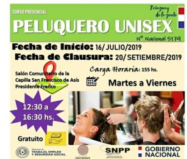 Dictarán curso de peluquería en Franco