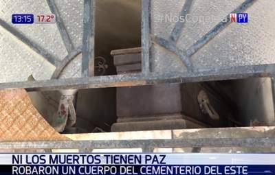 Ni los muertos descansan de la inseguridad | Noticias Paraguay