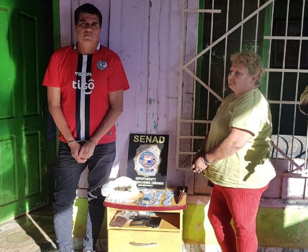 Dos detenidos tras operativo contra el microtráfico en Caaguazú