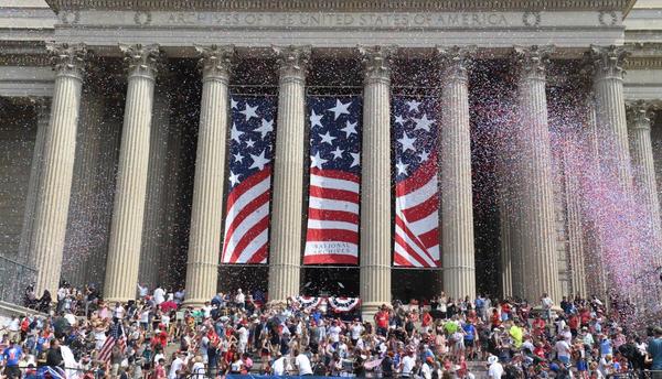 Trump celebró el Día de la Independencia con un discurso nacionalista » Ñanduti